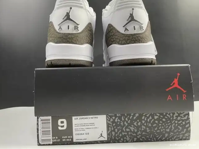 Cheap Retro Mocha 3 (2018) 136064-122 Jordan Air 0609